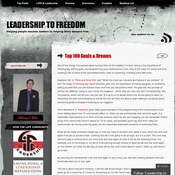 Leadership to Freedom