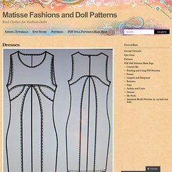 Matisse Fashions and Doll Patterns