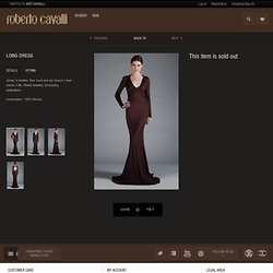 Long dress Women - Dresses Women on Roberto Cavalli Online Store