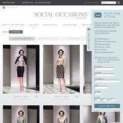 Dresses  »  Social Occasions by Mon Cheri