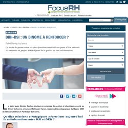 DRH-DSI : un binôme à renforcer ? - ERP/SIRH