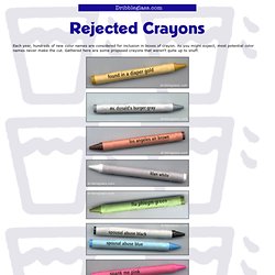 Rejected Crayons