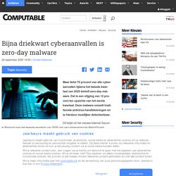 Bijna driekwart cyberaanvallen is zero-day malware