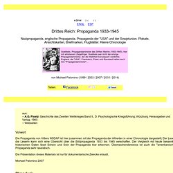 Drittes Reich: Propaganda 1933-1945