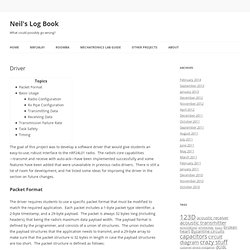 Neil's Log Book