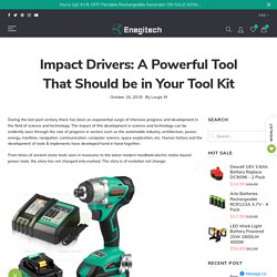 Impact Drivers: A Powerful Tool That Should be in Your Tool Kit