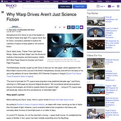 Why Warp Drives Aren't Just Science Fiction