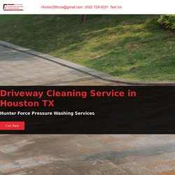 Driveway Cleaning Service in Houston TX