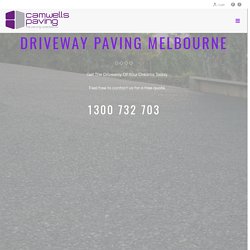 Driveway Paving Melbourne