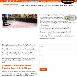 Driveway Pressure Cleaning in Gold Coast