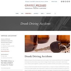 Drunk Driving Accidents Lawyer