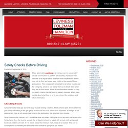 Baltimore Car Accident Lawyers