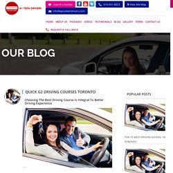 Ministry Approved Driving School in Toronto