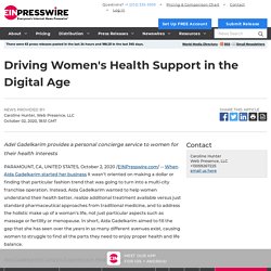 Driving Women's Health Support in the Digital Age