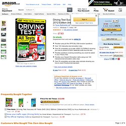 Driving Test Success All Tests DVD 2012 Edition (Interactive DVD): Amazon.co.uk: Software