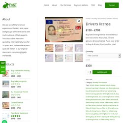 We process Best Quality Driver's License