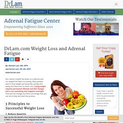 Weight Loss and Adrenal Fatigue