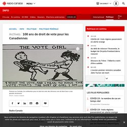 100 ans de droit de vote pour les Canadiennes