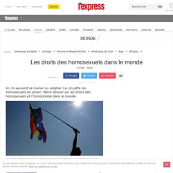 Les droits des homosexuels dans le monde