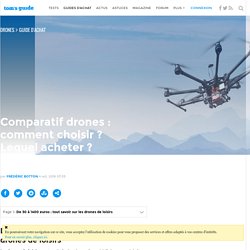 Quel drone choisir ? Le guide d'achat complet