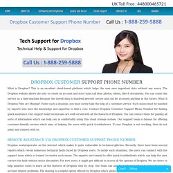 Dropbox Customer Support Phone Number