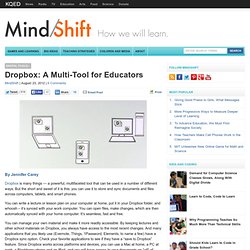 Dropbox: A Multi-Tool for Educators