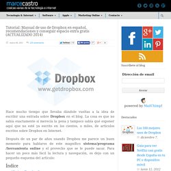 Manual de Dropbox en español, trucos, qué es y cómo funciona