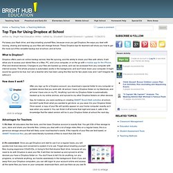 Dropbox Tips for Teachers: Why You Must Get Dropbox!