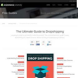 The Ultimate Guide to Dropshipping