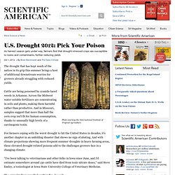 U.S. Drought 2012: Pick Your Poison