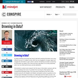 Drowning in Data?