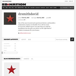 drsmithdavid Profile, Activity and Communities
