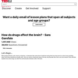 How do drugs affect the brain? - Sara Garofalo