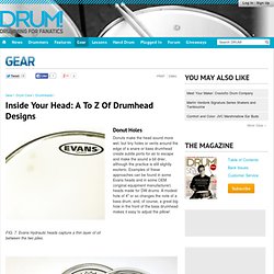 Inside Your Head: A To Z Of Drumhead Designs