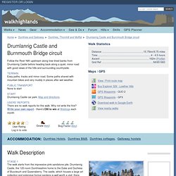 Drumlanrig Castle and Burnmouth Bridge circuit