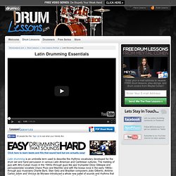 Latin Drumming Essentials - Drumeo Live Lesson