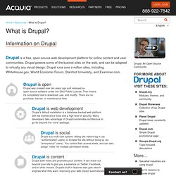 Qu'est-ce que Drupal ?