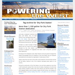 Dry Fork Station « Powering The West