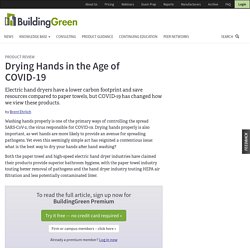 hand drying