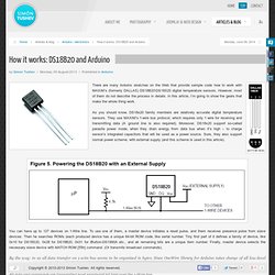 How it works: DS18B20 and Arduino - Simon Tushev Website