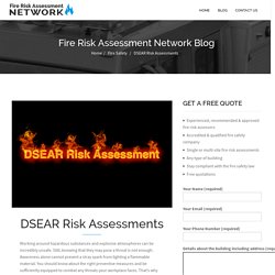 DSEAR Risk Assessments