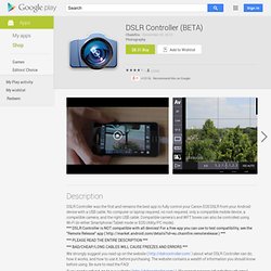 DSLR Controller (BETA) - Android Apps auf Google Play