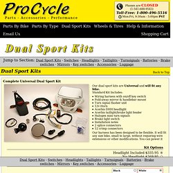Dual Sport Kits & Components - ProCycle