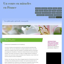 Un cours en miracles en France
