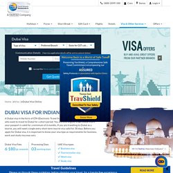 Dubai Visa - Apply for Dubai Visa Online (E Visa Dubai)