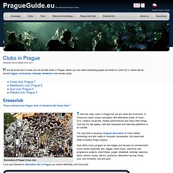 Music clubs in Prague - drum´n´bass, reggae, dubstep, breakbeat - PragueGuide.EU