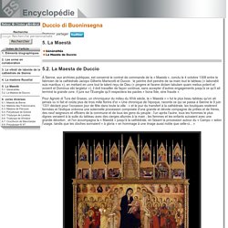 La Maesta de Duccio [Duccio di Buoninsegna->La Maestà]