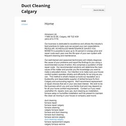 Duct Cleaning Calgary
