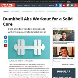 Dumbbell Abs Workout for a Solid Core