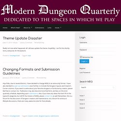 Modern Dungeon Quarterly